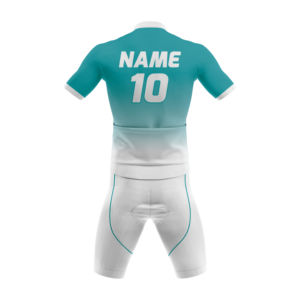 ชุดปั่นจักรยานคุณภาพสูงสุด แบบกำหนดเอง ขายดี คุณภาพเยี่ยม ระบายอากาศได้ดี แห้งเร็ว ผลิตจากโพลีเอสเตอร์ 100% ขายส่ง - Product Image 3