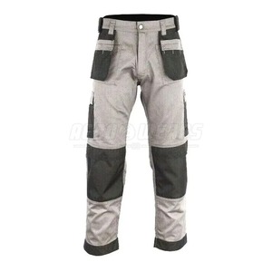 2025 pantalons de travail confortables et minces robustes respirants et extensibles coupe-vent avec fonction imperméable pantalons de travail cousus en tricot serré - Product Image 1