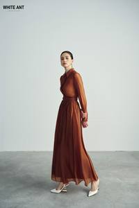 Wholesale Price <b>Women'S</b> <b>Skirt</b> Anti-Wrinkle Eco-Friendly Jack <b>Maxi</b> <b>Skirt</b> Winter Clothes for <b>Women</b> Whiteant Sustainable Fashion - Product Image 4