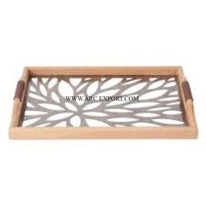 Decoración de mesa de Color marrón oscuro, bandejas para servir alimentos, diseño atractivo, vajilla para el hogar, bandejas para servir alimentos a la venta - Product Image 5