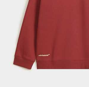 Meilleure vente de qualité supérieure sweat-shirt pour homme confortable hiver doublé sérigraphie couleur personnalisée motif solide Design - Product Image 4