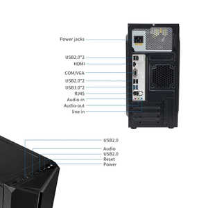 Ordinateur de bureau professionnel de haute qualité avec processeur Core i5 de 14e génération 14400, Windows 11 Professionnel et RAM DDR4 - Product Image 3