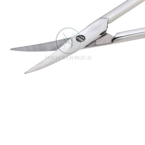 กรรไกรตัดเล็บใบมีดตรงสแตนเลสที่มีความแม่นยำสำหรับเล็บมือและหนังกำพร้า-เครื่องมือตัดแต่งขนที่ทนทาน - Product Image 2