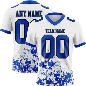 Camisetas de Fútbol Americano Personalizables Profesionales - 100% Poliéster, Impresión Digital, Bordado, Secado Rápido, Mangas Cortas, Personalizadas - Product Image 3