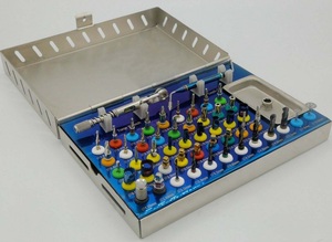 Surtechs Kit d'extension d'os universel dentaire de qualité supérieure Kit de perceuses coniques à compression de 50 pièces - Product Image 3