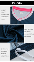 Ensemble de maillots de football personnalisés pour hommes, 100% polyester, léger, séchage rapide, antibactérien, respirant, anti-UV, extensible, manches courtes, blanc