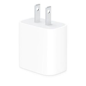 Cargador de Pared USB-C de 20W de Apple, Nuevo, Adaptador de Corriente de Doble Puerto con Función PD, Compatible con Enchufes de la UE, EE. UU. y Reino Unido - Product Image 1
