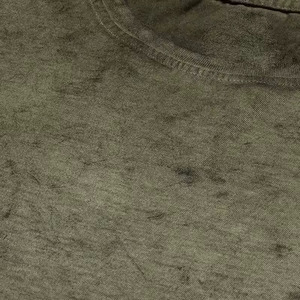 Venta al por mayor 100% tela de algodón tasa razonable cuello o media manga logotipo personalizado dos tonos color hombres camiseta de moda - Product Image 4