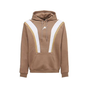 <b>Men's</b> High Quality Winter <b>Hoodie</b> in <b>Orange</b> Zipper Winter Wear Simple Plain Design Polyester/Cotton Material - Product Image 3