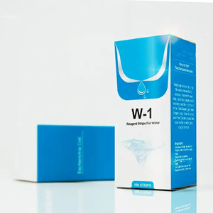 Bandes de <span class=keywords><strong>test</strong></span> d'eau manuelles les plus vendues en usine, faciles à utiliser, testent l'alcalinité totale, le chlore résiduel, le pH et la dureté pour les piscines domestiques - Product Image 5
