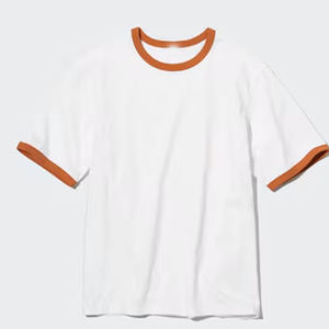 T-shirts imprimés en gros avec logo personnalisé T-shirt en coton polyester à impression bouffée - Product Image 2