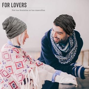 <b>Winter</b> Beanie <b>Hat</b> for Men Knitted <b>Hat</b> <b>Women</b> Thick Wool Neck Scarf Mask Bonnet <b>Hats</b> - Product Image 6