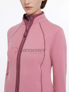 Jersey de equitación a prueba de viento asequible al por mayor 2025 para mujer sudadera ecuestre de calidad ropa de entrenamiento jersey de equitación para mujer - Product Image 3