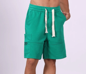 Pantalones Cortos Deportivos para Hombre, Hasta la Rodilla, 100% Algodón, Tejido de Punto Piqué, Diseño Personalizado con Logotipo, Cintura Alta, Estilo Casual, Ropa Deportiva - Product Image 2