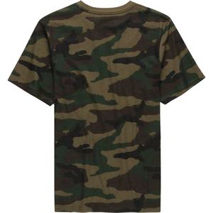 Camiseta personalizada con estampado de camuflaje para hombre Camiseta corta Poliéster/Algodón Tamaño personalizado Servicio OEM Punto personalizado - Product Image 1
