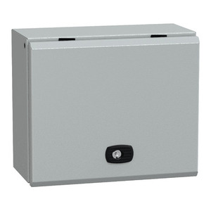 Per SCHNEIDER ELECTRIC NSYS3DB25315 PanelSet S3DB IP66 IK10 RAL7035 Contenitori per Elettronica e Strumentazione H250xW300xD150 - Product Image 1