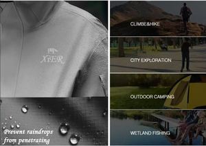 Chaqueta cortavientos deportiva con cremallera y bloque impreso por sublimación de Color personalizado para hombre, chaqueta Bmber de piloto para exteriores - Product Image 6