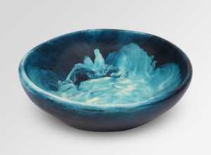 Resin Eco-Friendly Round Salad Serving <b>Bowl</b> with Model Angel Design Cheap Price Premium Quality and Customized Design - Product Image 3