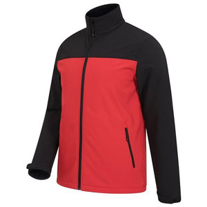 Veste Softshell Unisexe OEM Veste Coupe-Vent Extérieure Imperméable Avec Fermeture Éclair Style Décontracté Automne Printemps Maille Certifiée Top Wear - Product Image 4