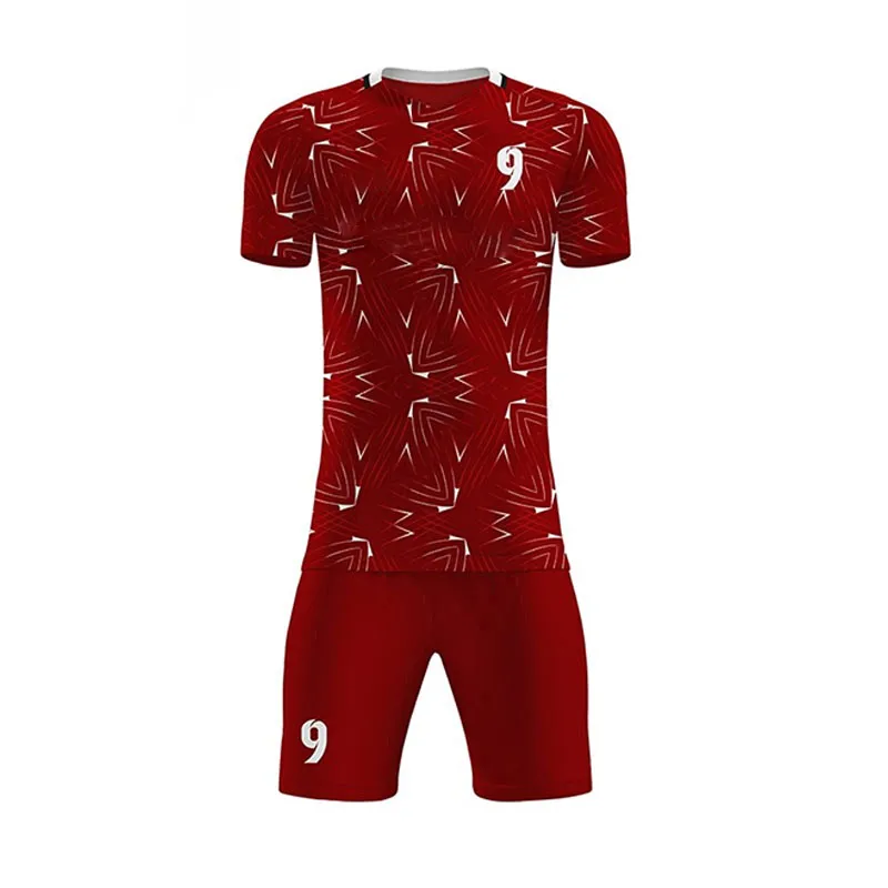 Divisa da calcio con stampa uniforme da calcio abbigliamento da calcio coppa del mondo maglia da calcio set traspirante uniforme da calcio personalizzabile