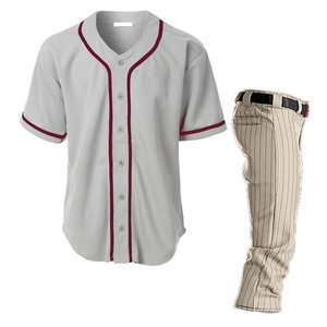 Uniforme de Béisbol, Servicio OEM de Marca Privada, Uniforme de Béisbol Transpirable de Última Tendencia - Product Image 4