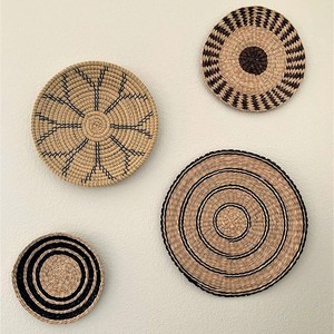 Décoration murale en herbe de mer pour la maison, la chambre à coucher, le couloir, panier suspendu en herbe de mer tissée pour la décoration murale - Product Image 2