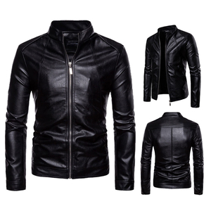 Chaqueta de Cuero para Hombre de Diseño Personalizado a la Moda, Producto Superior Hecho en Pakistán, Chaqueta de Cuero Transpirable para Hombres y Motociclistas con OEM - Product Image 1
