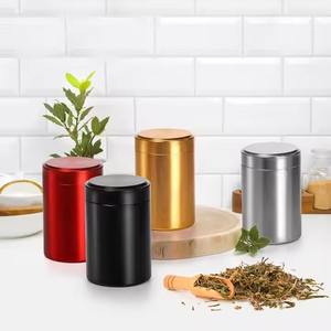 Metal <b>spice</b> container <b>jars</b> great for storing <b>spices</b> herbs seasoning box for shelf cabinet kitchen rack - Product Image 2