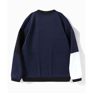 Sweat-shirt d'hiver décontracté pour homme, style streetwear, uni, surdimensionné - Chaud, 100% coton molletonné, respirant et intérieur doux - Product Image 2