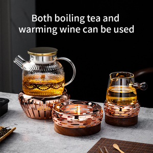 <span class=keywords><strong>Teiera</strong></span> in Vetro Borosilicato Trasparente Resistente al Calore Yurtrain, Mantiene il Calore per 24 Ore, Infusore per Tè e Erbe - Product Image 1