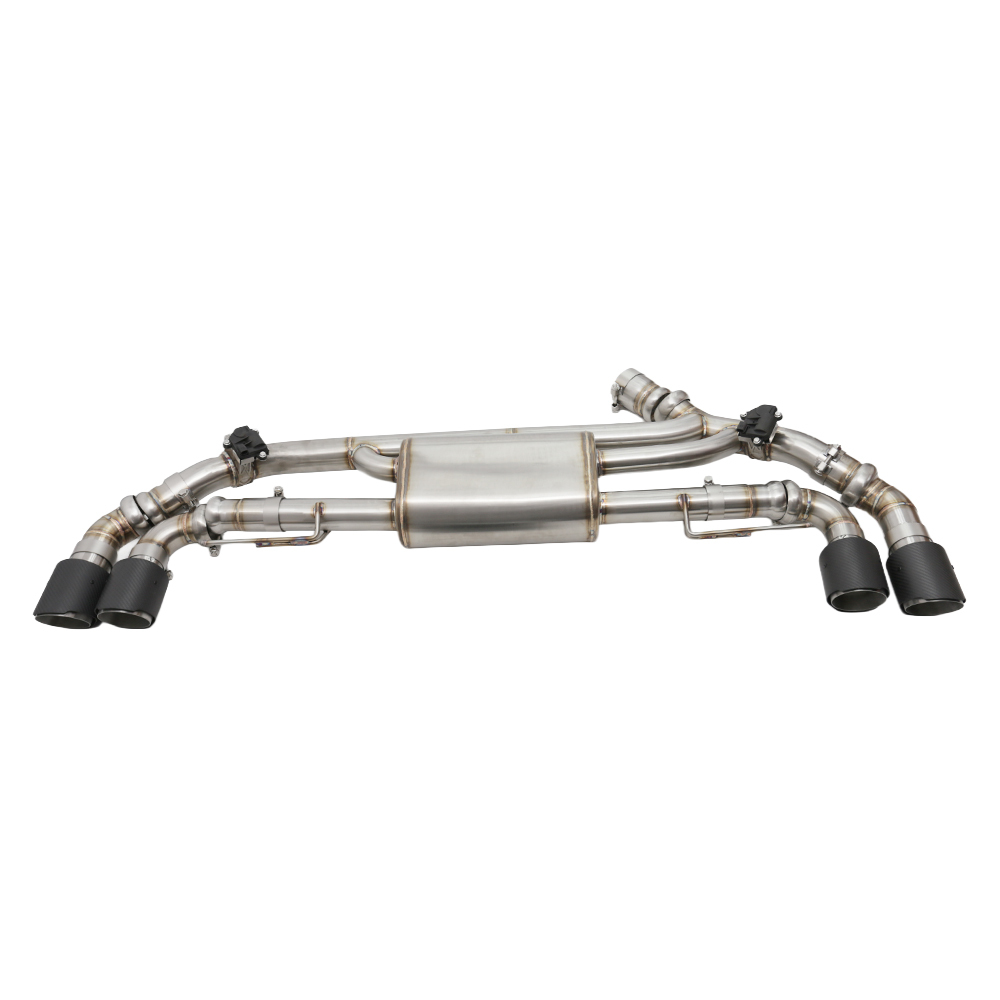 VantaFlow 1.5mm SS304 Electronic Valve Axle Exhaust System With Carbon Fiber Tips for BMW X5 G05 45E 50E 3.0T 2019-2026