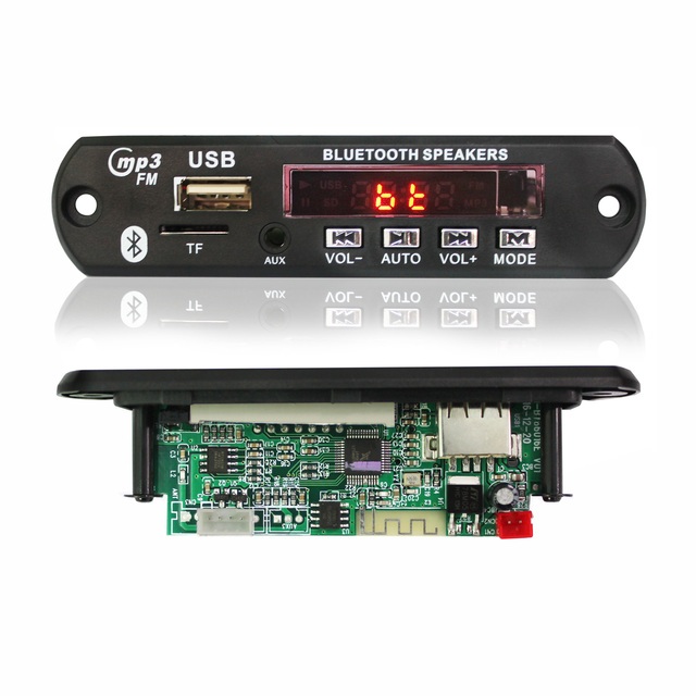 Hot Sale 12v Bt Mp3 Usb Board in Mp3 Player