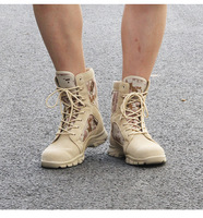 Bottes de désert décontractées d'extérieur Chaussures d'entraînement respirantes de garde de sécurité de montagne résistantes à l'usure