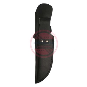 Étui à couteau en cuir véritable Étui à couteau avec bouton fermé - Product Image 6