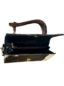 <b>Women</b> Bohemian Style Long <b>Wallet</b> Handcrafted Genuine Leather Animal Prints RFID Safety <b>Travel</b> Zipper Spring Summer Autumn Winter - Product Image 2