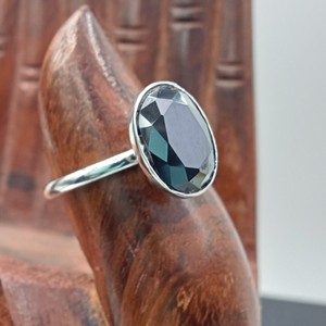 For Certified Women's Luxury Diamond Ring 18K White Gold Oval Cut Classic Wedding Engagement Prong Setting - Product Image 6