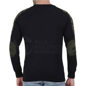 Vêtements de fitness Fit t-shirts à manches longues personnalisés course à manches longues t-shirts d'entraînement col rond Fitness t-shirt - Product Image 4