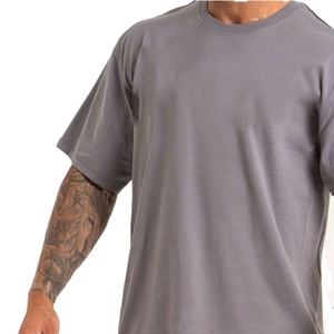 เสื้อยืดออกกำลังกายผู้ชายไซส์ใหญ่ รุ่น 2026 ทรงปกติ ผ้าฝ้าย 100% เป็นมิตรกับสิ่งแวดล้อม ระบายอากาศได้ดี แบบอัดแน่น สั่งทำได้ ขายส่ง - Product Image 4