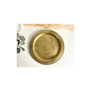 Brass Charger Plate for Wedding Table Brass Charger Plate for Hotel Restaurant <b>Serving</b> Dinner Brass Charger Plate - Product Image 1