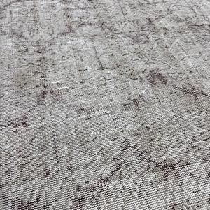 Tapis turc vintage à accents orientaux 3,7x5,7 pieds, gris brun - Product Image 5