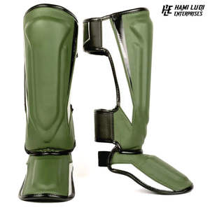 Protège-tibias et protège-pieds en gros pour MMA, protège-jambes de kick-boxing, coussin d'entraînement de MMA et de Muay Thai - Product Image 1