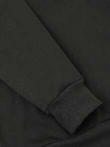 Sweat à capuche imprimé personnalisé pour hommes respirant confortable coton polaire/polyester pull/fermeture éclair style baggy brodé hiver - Product Image 3