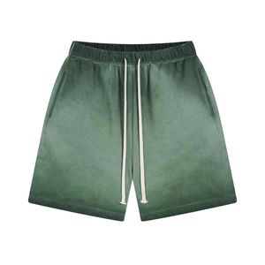New Arrival Heavyweight Washed <b>Sweat</b> <b>Short</b> <b>Pants</b> Custom Sunfaded Hem Men Elastic Waist Thick Cotton <b>Shorts</b> 2026 - Product Image 3