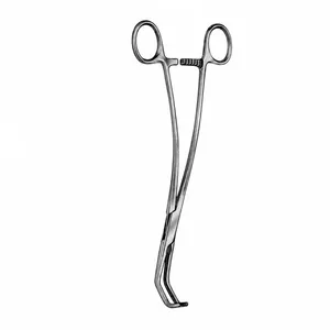 Pince à veine cava Satinsky professionnelle, instrument manuel de chirurgie cardiovasculaire, 24 cm - Product Image 3
