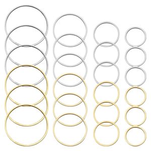 Fournisseur de gros Ensemble de fermoirs à boucle en acier inoxydable Fabricant de pendentifs Connecteurs à breloques Fermoirs à clip Fermoirs à pendentif en or - Product Image 2