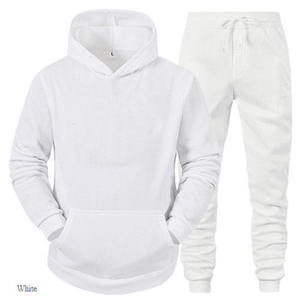 Conjunto Deportivo de Invierno para Hombre, Chaqueta Cortavientos Personalizada, Holgada, Lisa, 100% Algodón, Ropa Urbana con Servicio OEM - Product Image 3