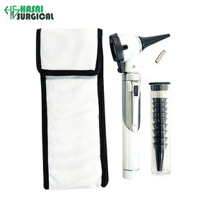Ensemble d'otoscope de diagnostic ORL avec lumière LED et pinces crocodiles - Product Image 5