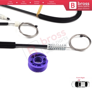 Kit de réparation de lève-vitre électrique BWR515, porte avant droite pour Toledo MK3 5P2 2004-2009 Altea 5P1 XL 5P5 5P8 5P0837462 - Product Image 3