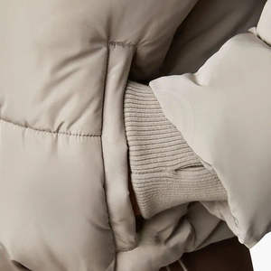 Transpirable nuevo diseño OEM Venta caliente personalizado mujer invierno Puffer abrigo señoras Puffer chaquetas tamaño personalizado colores y logotipo - Product Image 6