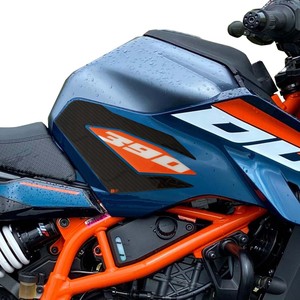 Adesivi 3D Personalizzati per Serbatoio con Logo Compatibili con KTM 390 Duke 2024-2025 - Product Image 1